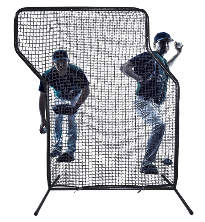 Galileo Baseball Pitching Protection Screen in Z-Form