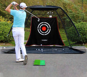 Galileo Sports Golf Hitting Mats Golf Turf Putting Grass Mat Golf Training Practice Turf with Tee Equipment | 12''x24''