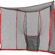 Galileo Baseball&Softball Practice Hitting Pitching Net with Carry Bag | Large Size 16'x9'X6.5 Size - Galileo Sports