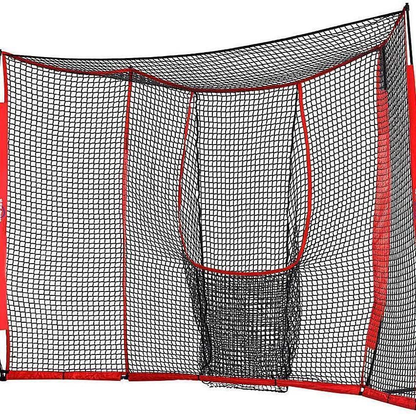 Galileo Baseball&Softball Practice Hitting Pitching Net with Carry Bag | Large Size 16'x9'X6.5 Size - Galileo Sports