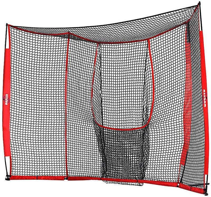 Galileo Baseball&Softball Practice Hitting Pitching Net with Carry Bag | Large Size 12'x8' Size