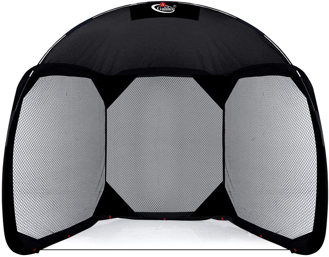 Products Pitcher Screen Baseball Softball Pitching Screen Baseball Protective Screen | 12'X6'X9.5' | Black Pro | Galileo Sports