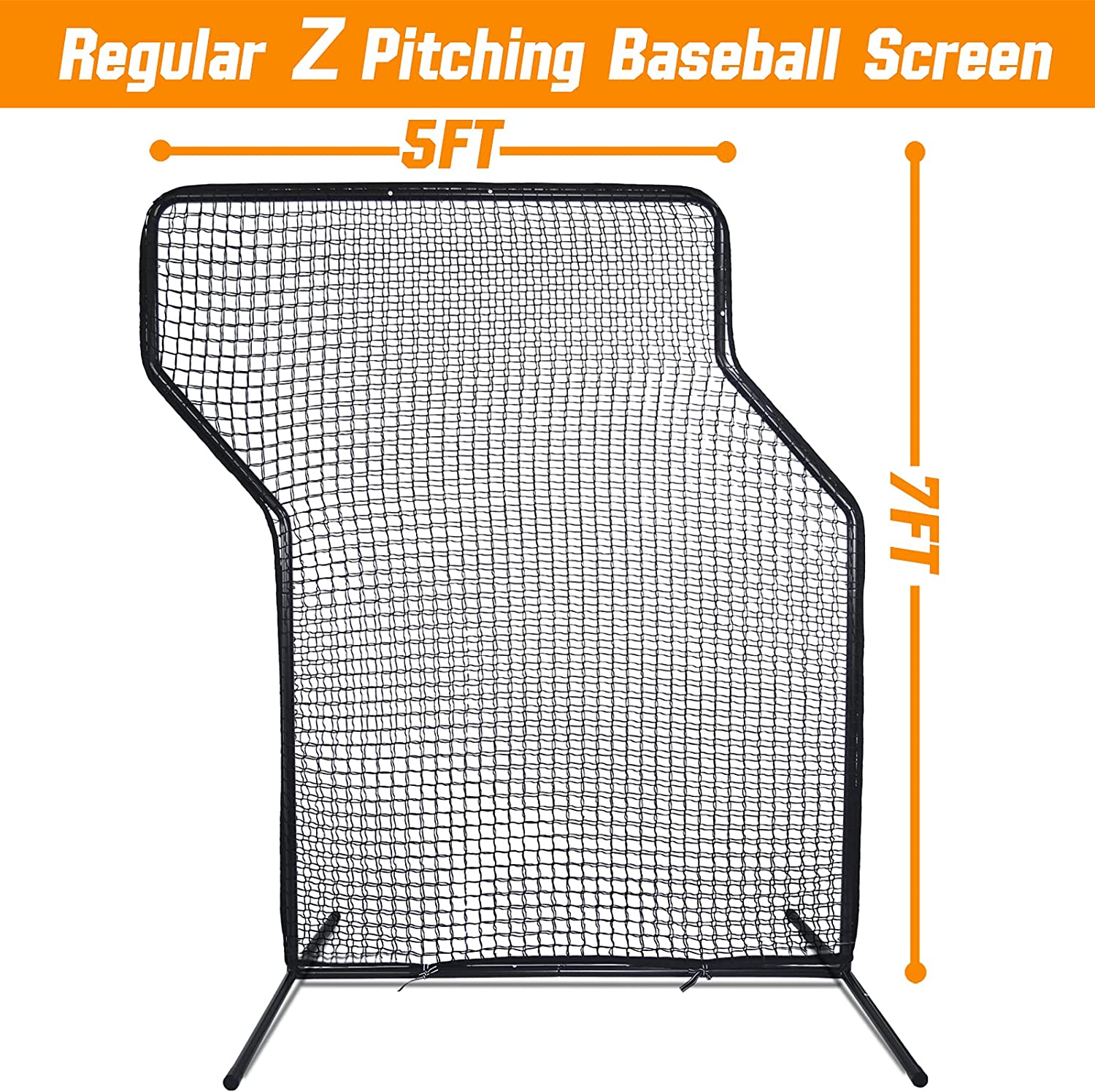 7x5 Pitcher Screen Baseball Softball Pitching Screen/Z-Screen