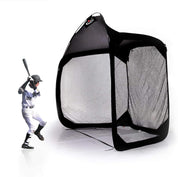 Products Pitcher Screen Baseball Softball Pitching Screen Baseball Protective Screen | 12'X6'X9.5' | Black Pro | Galileo Sports