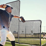 7x7 Pitcher Screen Baseball Softball Pitching Screen/L-Screen