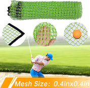 30x10 Galileo Golf Cage Replacement Net Piece/Good resilience