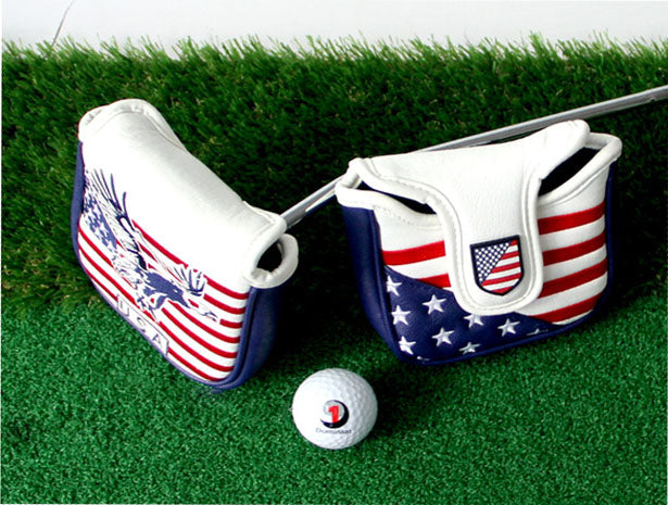 Le couvre-tête de putter de golf Stars and Stripes | Galilée Sports