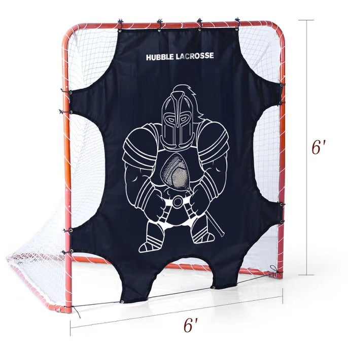 Galileo Lacrosse Goal Shooting Target Shooting Practice Fits Any Standard Size | 6'x6'Size