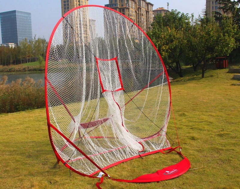 Galileo Sports Baseball & Softball Batting and Hitting Cage Nets Backstop Training Equipment for Pitching Pitchers