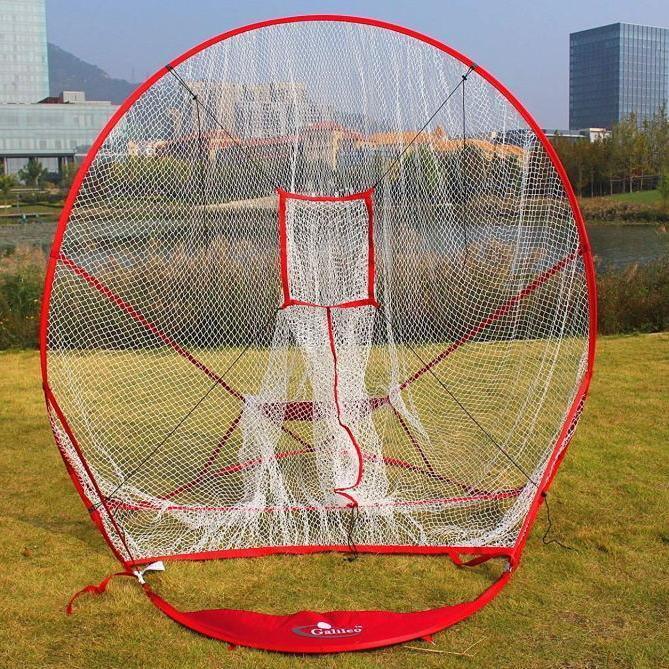 Galileo Sports Baseball & Softball Batting and Hitting Cage Nets Backstop Training Equipment for Pitching Pitchers - Galileo Sports