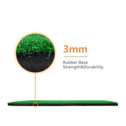 Galileo Golf Hitting Mats Golf Putting Training Practice EVA Turf Grass Mat with Tee Equipment | 24''x12''