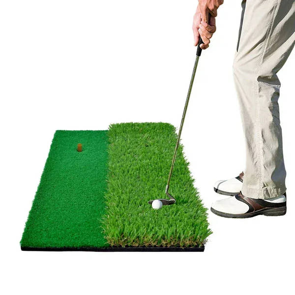 24inx12in Golf Hitting Turf Grass Mats / EVA Turf with Tee Equipment - Galileo Sports