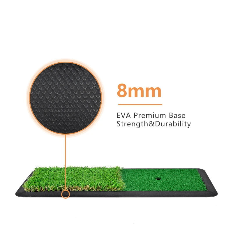 Tapis de golf 18.5 x 8 pouces pour intérieur/arrière-cour/tapis de gazon de golf