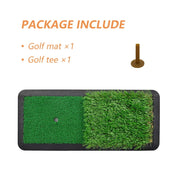 Tapis de golf 18.5 x 8 pouces pour intérieur/arrière-cour/tapis de gazon de golf