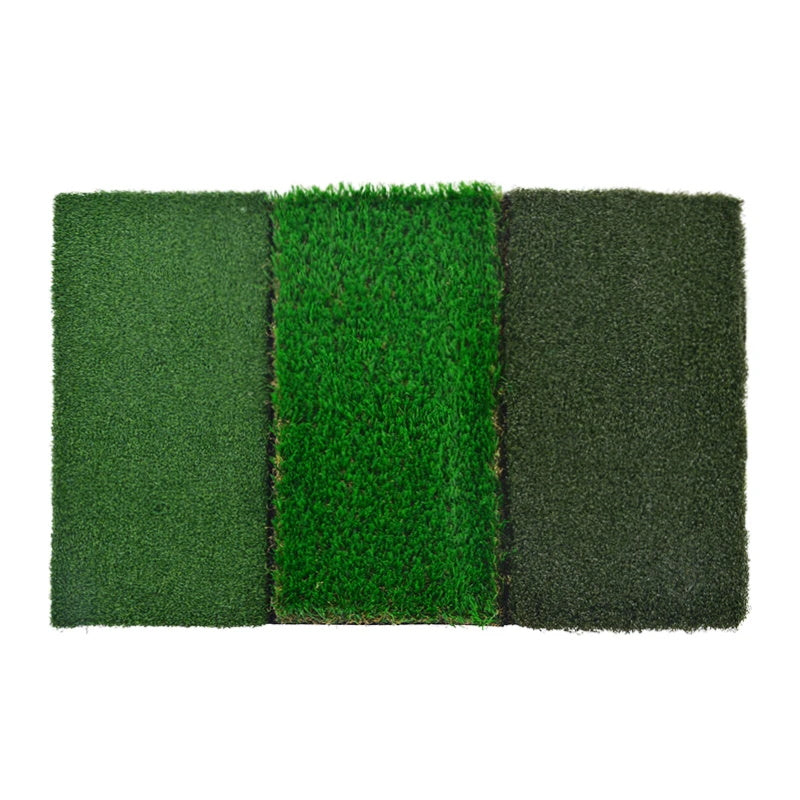 Galileo Golf Putting Mats Golf Turf Grass Mat 3-in-1 Golf Training with Adjustable Tees Equipment | 25''x16''