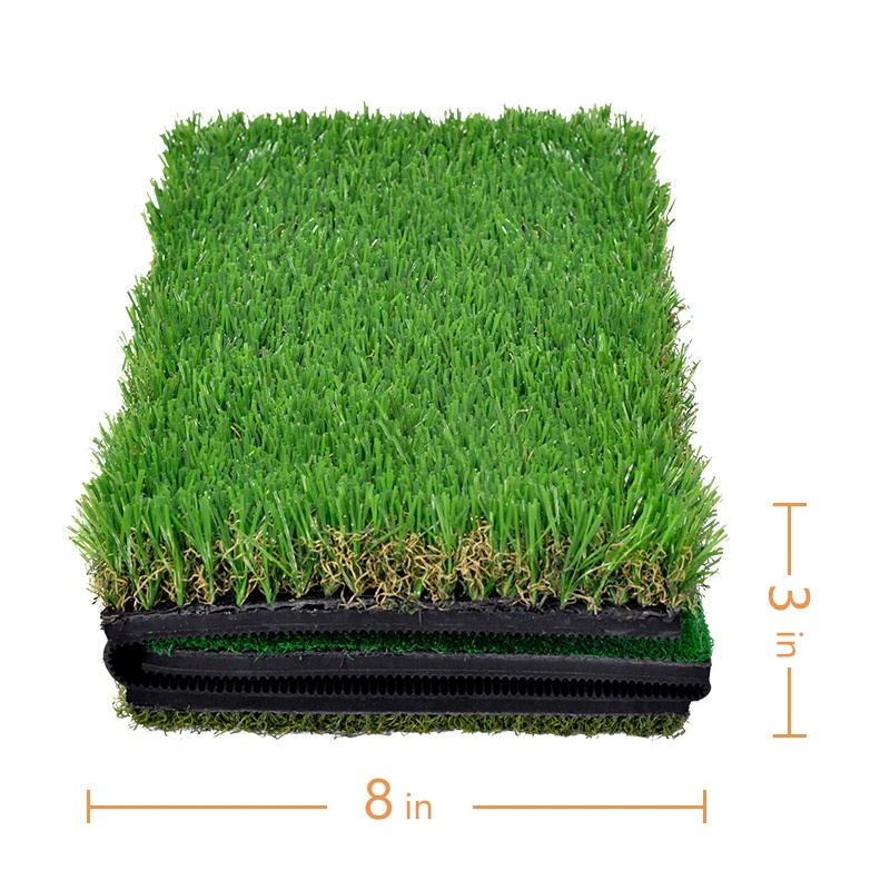 Golf Mat Golf Matts for Indoors Golf Hitting Matt for Backyard Golf Turf Mat | with Tee & Stakes | 24''x12''| 3-in-1| Galileo Sports