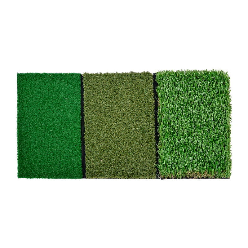 Golf Mat Golf Matts for Indoors Golf Hitting Matt for Backyard Golf Turf Mat | with Tee & Stakes | 24''x12''| 3-in-1| Galileo Sports