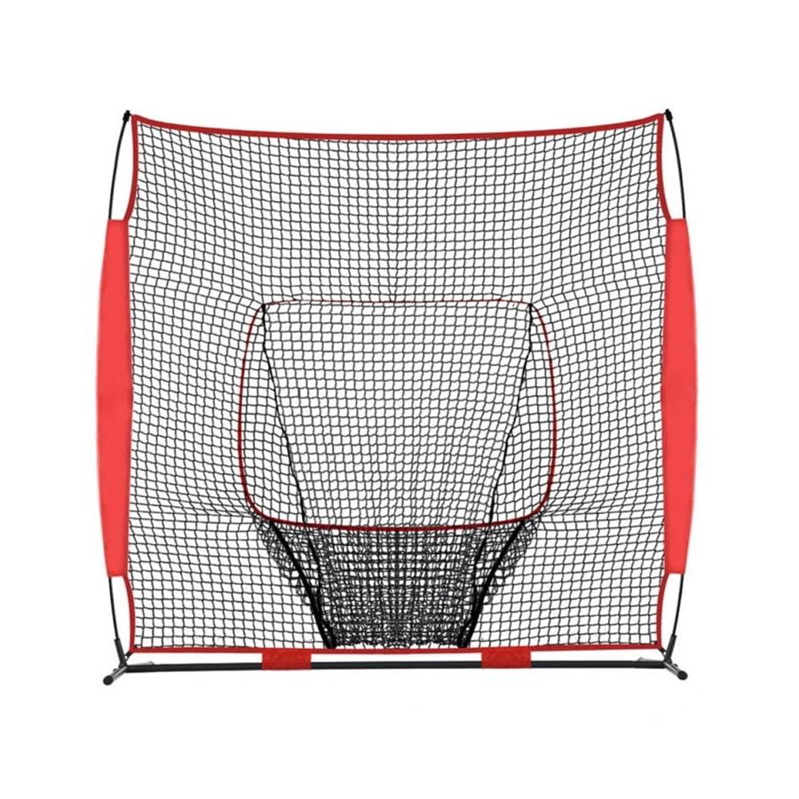 Galileo Baseball&Softball Practice Hitting Pitching Net with Carry Bag | 8'x8' Size