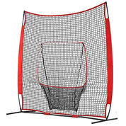 Galileo Baseball&Softball Practice Hitting Pitching Net with Carry Bag | 8'x8' Size