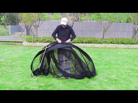 Pop Up Golf Net Golf Hitting Net Golf Practice Nets for Backyard Driving | 10.3'X6'X6.5' | Galileo Sports
